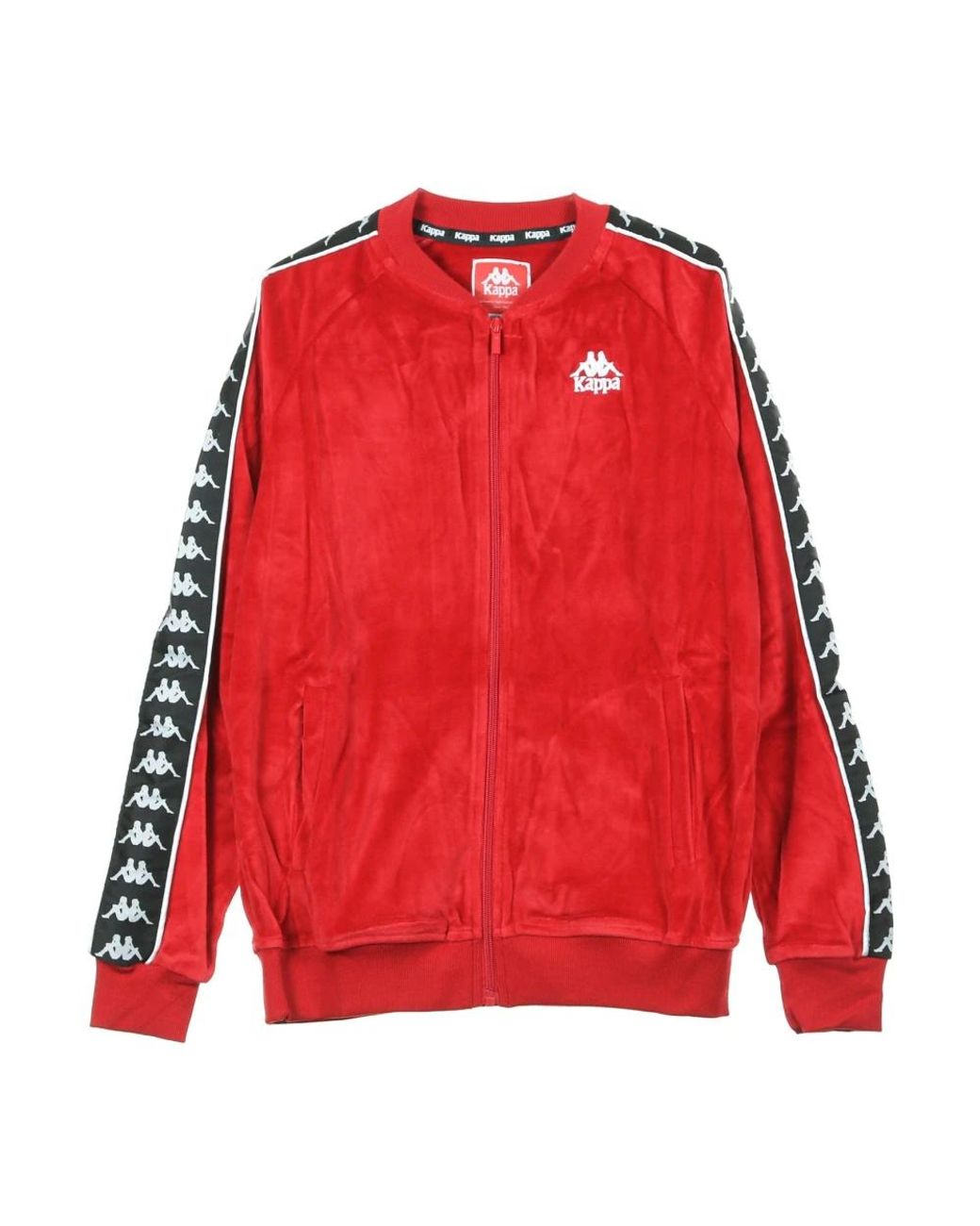 Zip-Throughs di Kappa in Red da Uomo