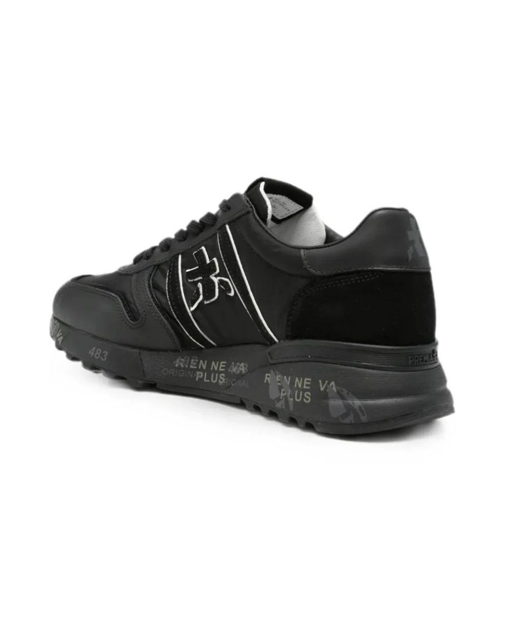 Premiata Black Lander 8409 Sneakers for men