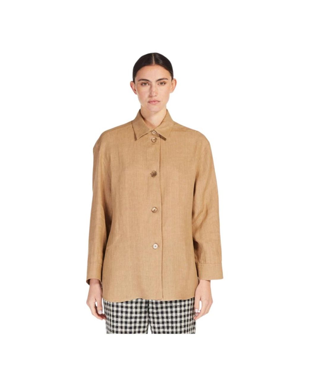 Max Mara Natural Shirts