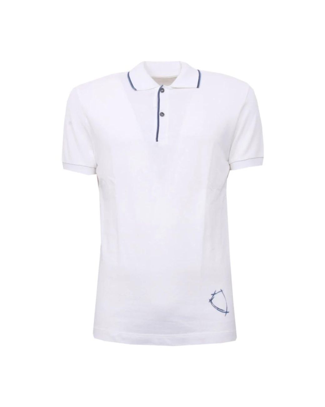 Philippe Model White Polo Shirts for men