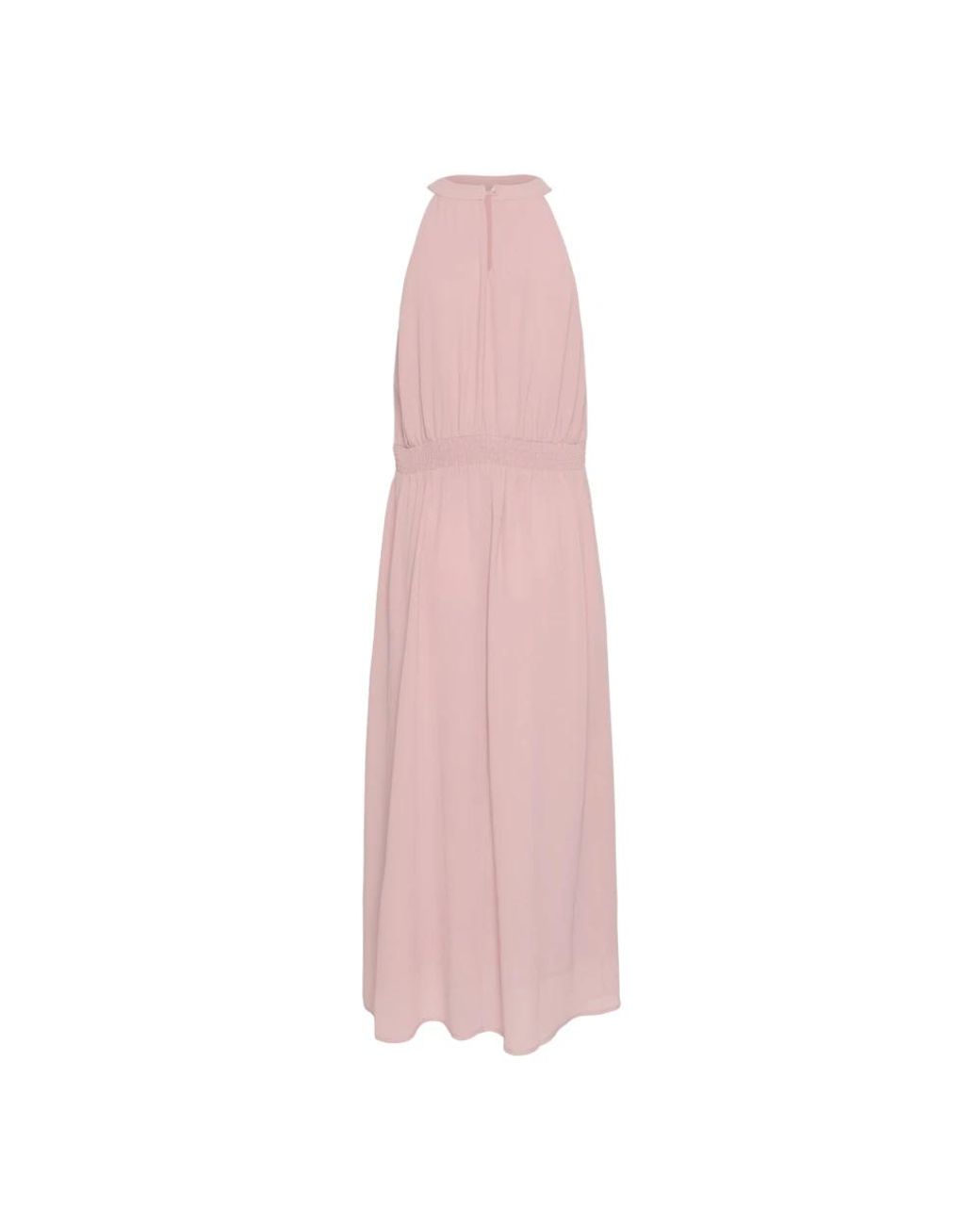 Maxi Dresses Kaffe de color Pink