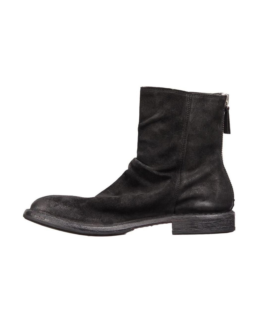 Moma Black Ankle Boots for men