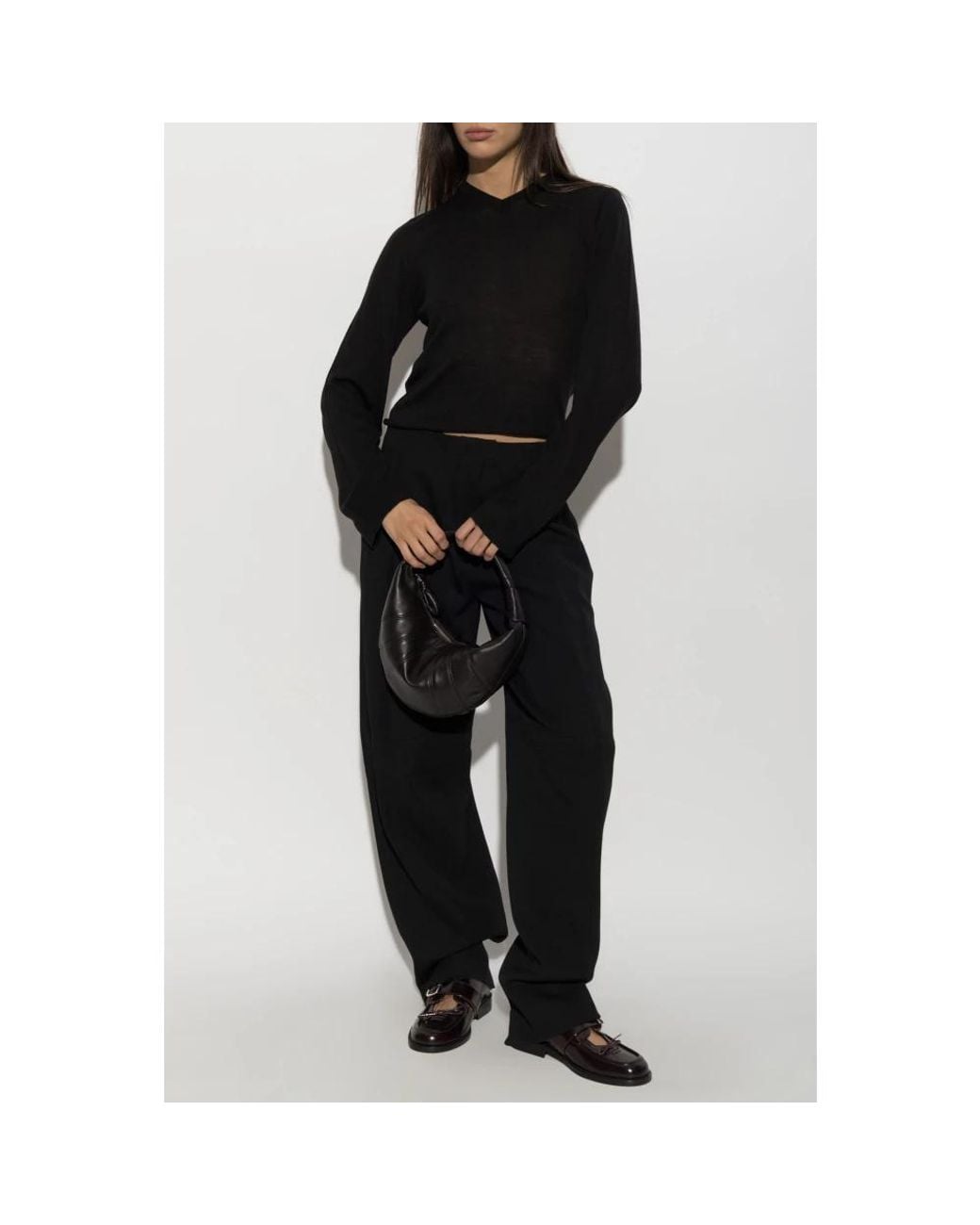 IRO Black Round-Neck Knitwear