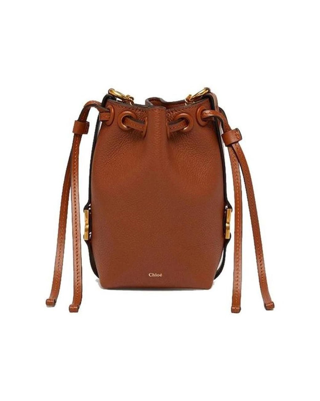 Chloé Brown Bucket Bags