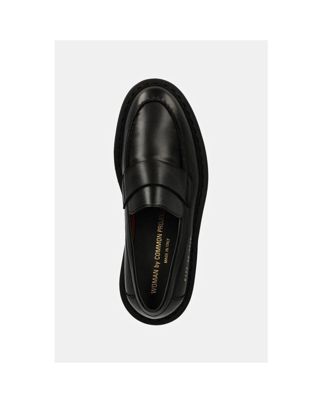 Common Projects Black Chunky Loafer