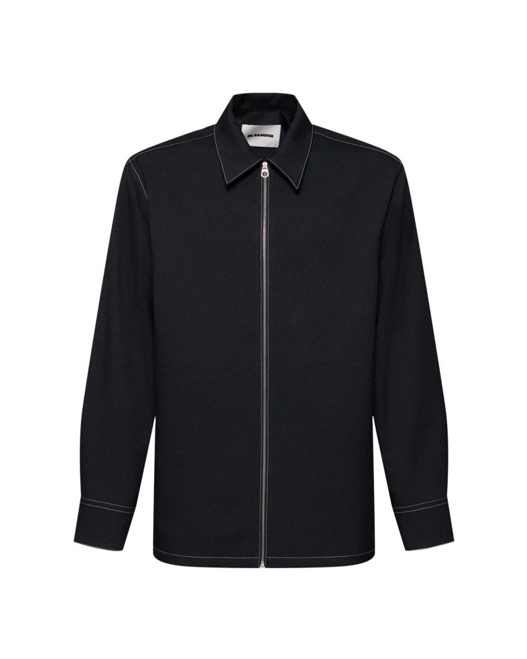 Jil Sander Blue Light Jackets for men