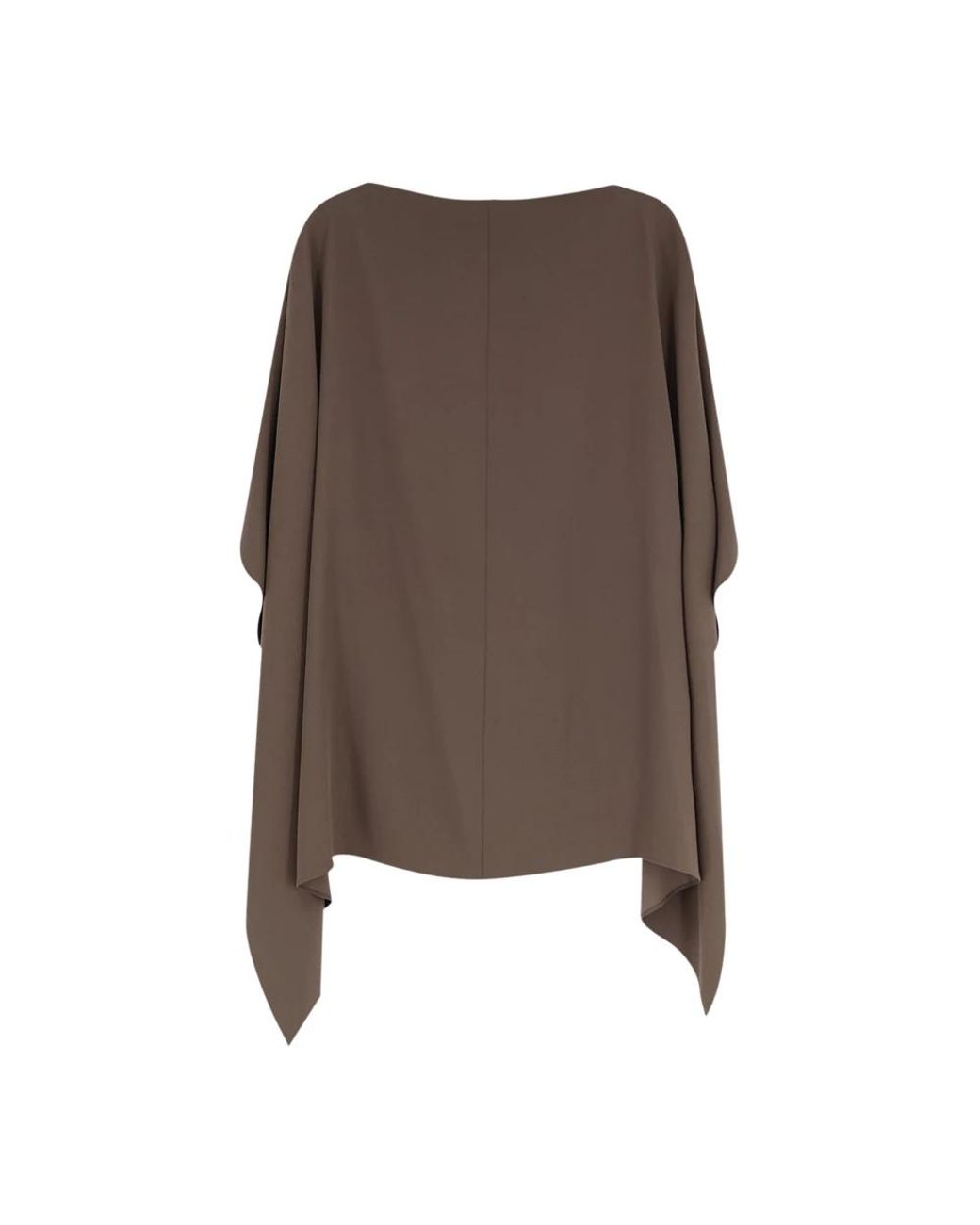 Alberta Ferretti Brown Ponchos