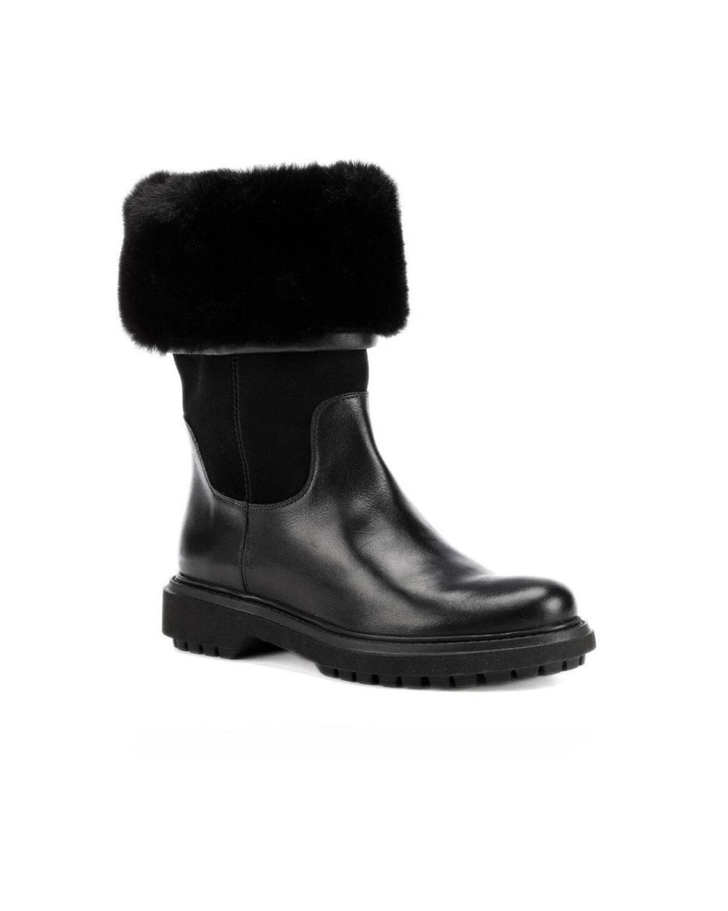 Geox Black Winter Boots