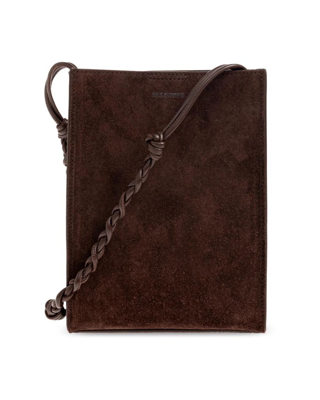 Jil Sander Brown Tangle Small Bag
