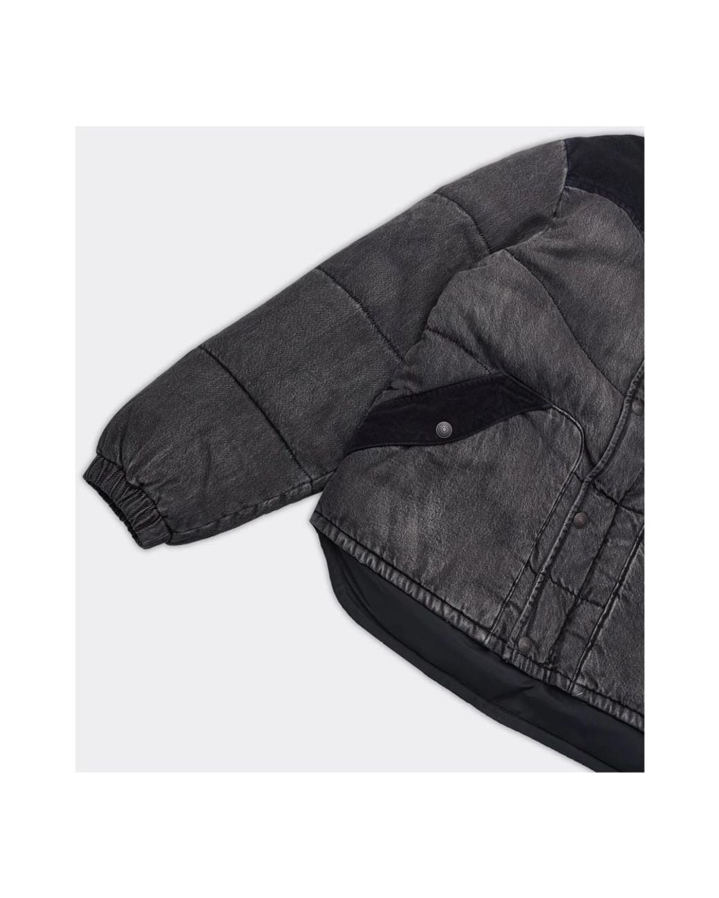 Levi's Jassen ,Zwart ,Giacca Puffer Short Wild West in het Black voor heren