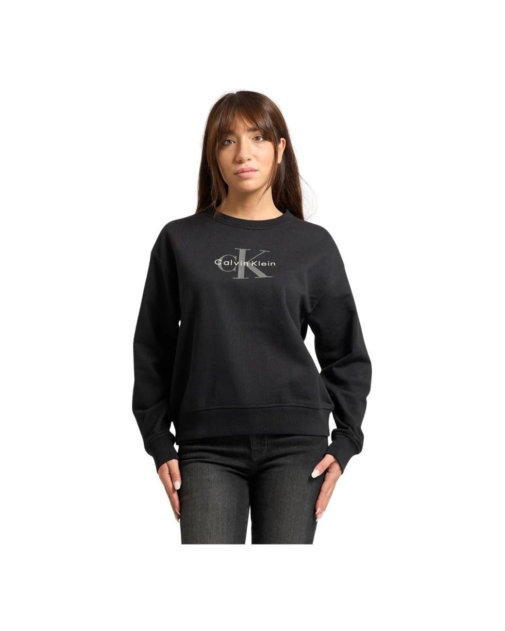 Calvin Klein Black Sweatshirts