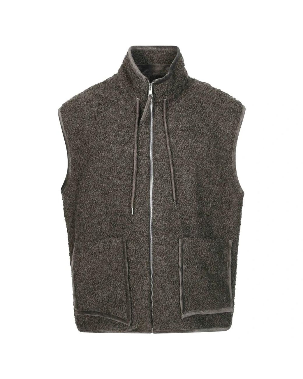 Vests Amaranto pour homme en coloris Gray