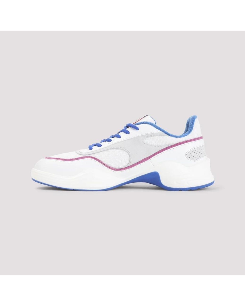 Casablanca Blue Court Championship Textile Sneakers for men