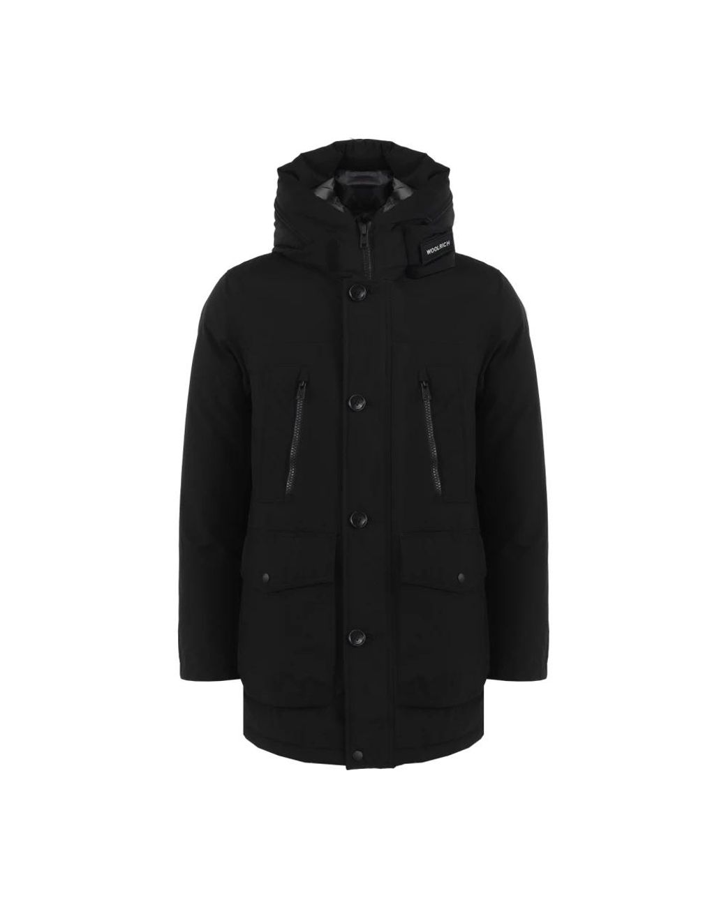 Woolrich Black Parkas for men