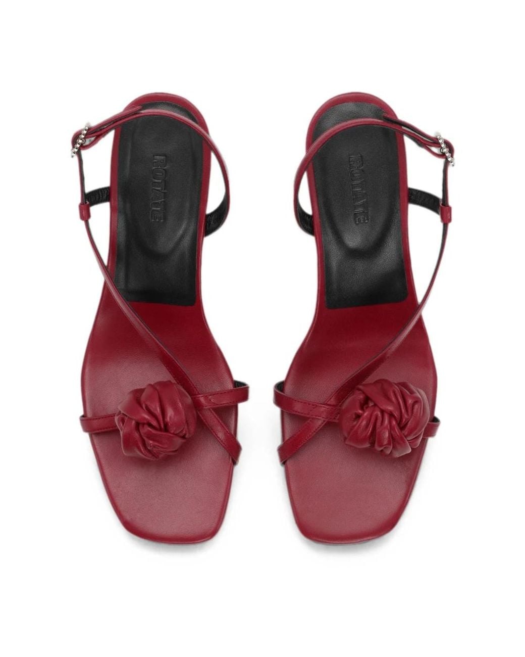 ROTATE BIRGER CHRISTENSEN Red High Heel Sandals