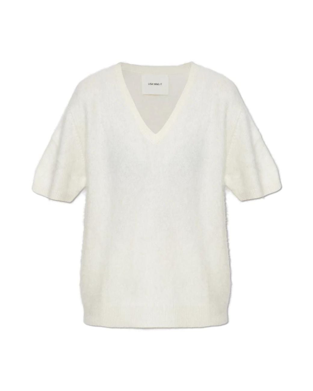 Lisa Yang Lovisa Top in het White