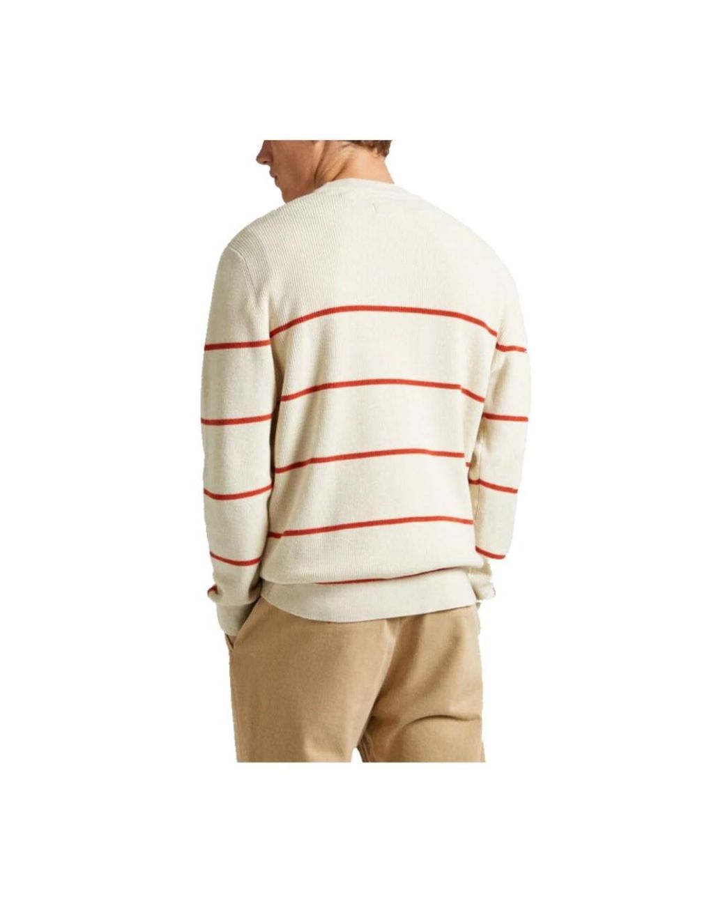 Pepe Jeans Natural Round-Neck Knitwear for men