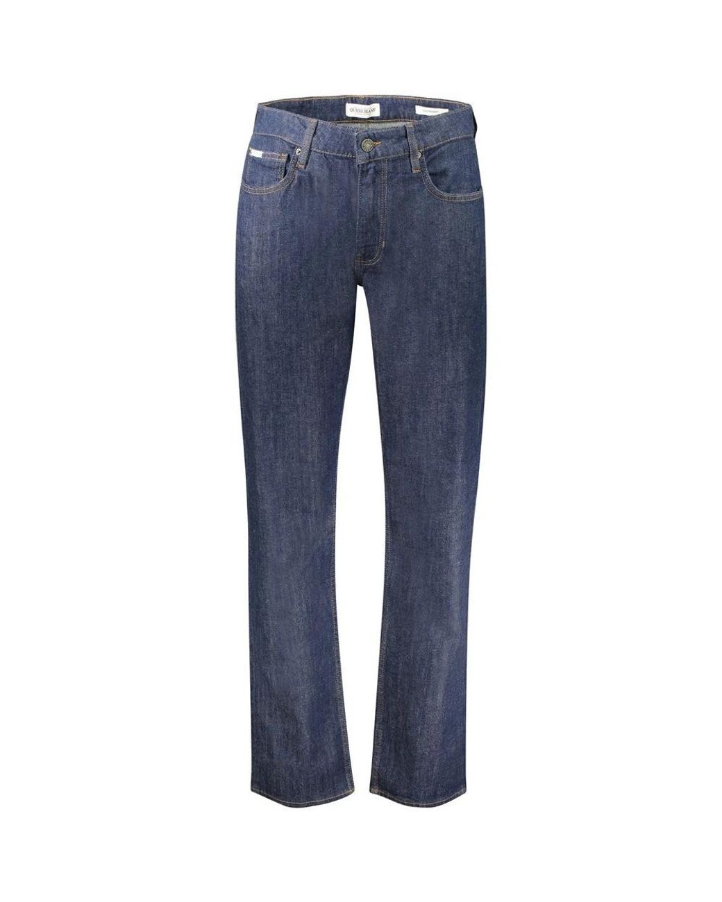 Guess Jeans ,Blauw ,Katoen G16 Straight Jeans in het Blue voor heren