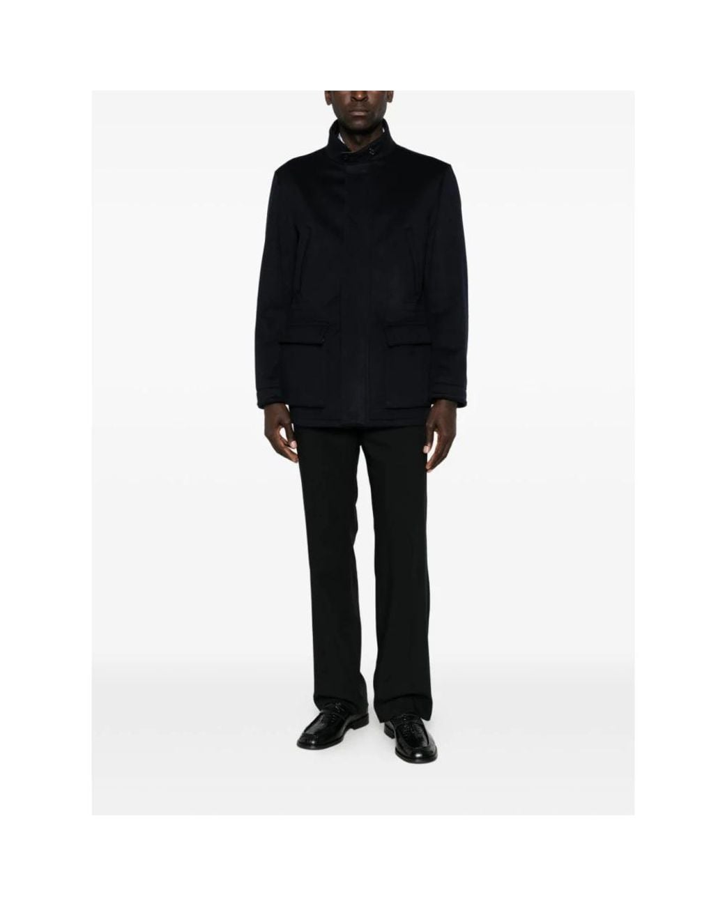 Lardini Black Winter Jackets for men