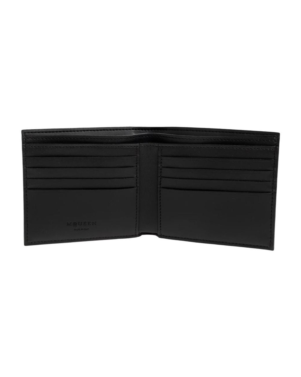 McQueen Leather Wallet in Red für Herren