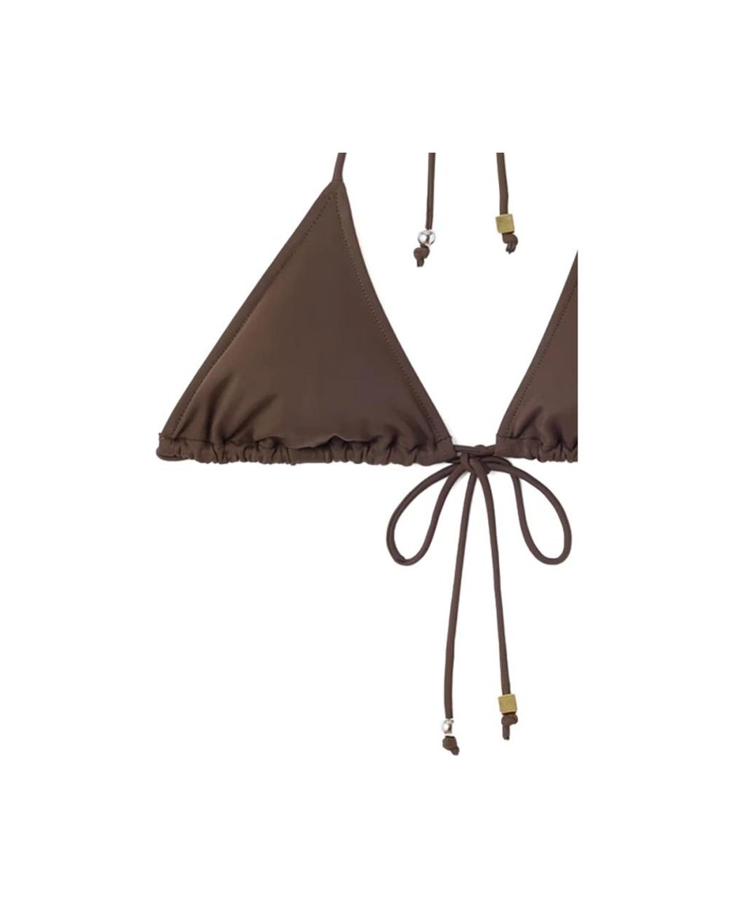 Jacquemus Metallic Bikinis