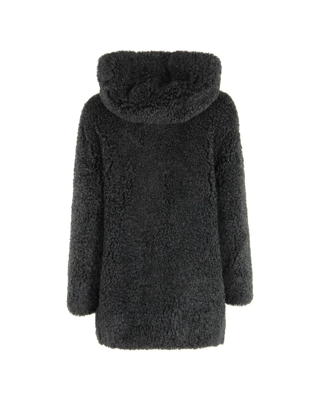 Rrd Black Faux Fur & Shearling Jackets