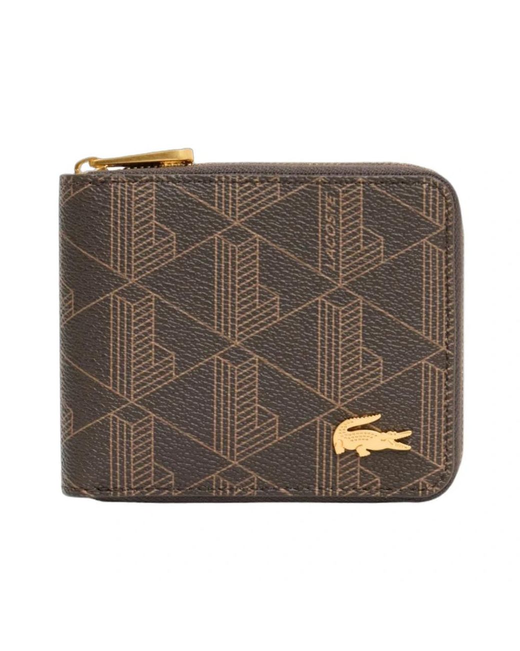 Wallets & Cardholders di Lacoste in Brown da Uomo
