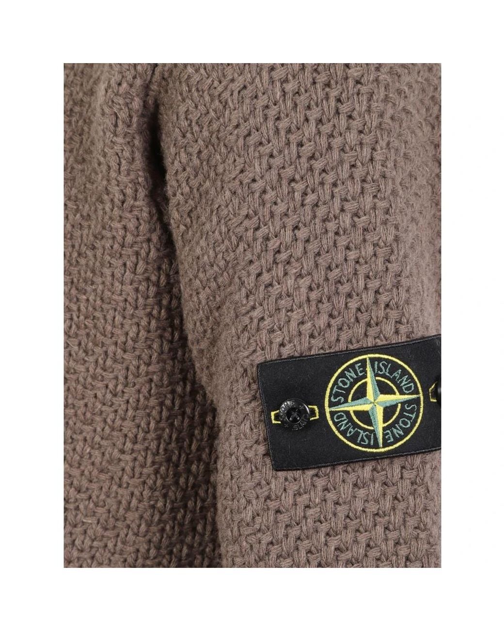 Cardigans Stone Island de hombre de color Brown