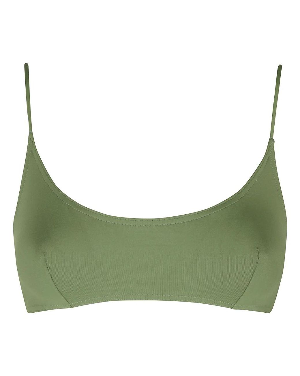 Mc2 Saint Barth Green Sleeveless Tops