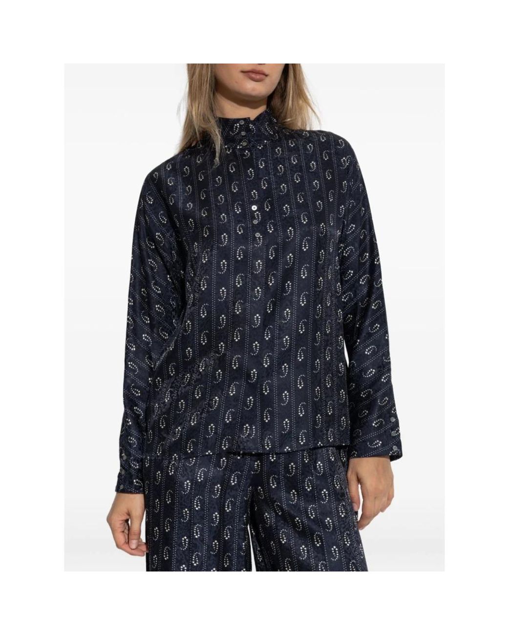 Tory Burch Blue Shirts