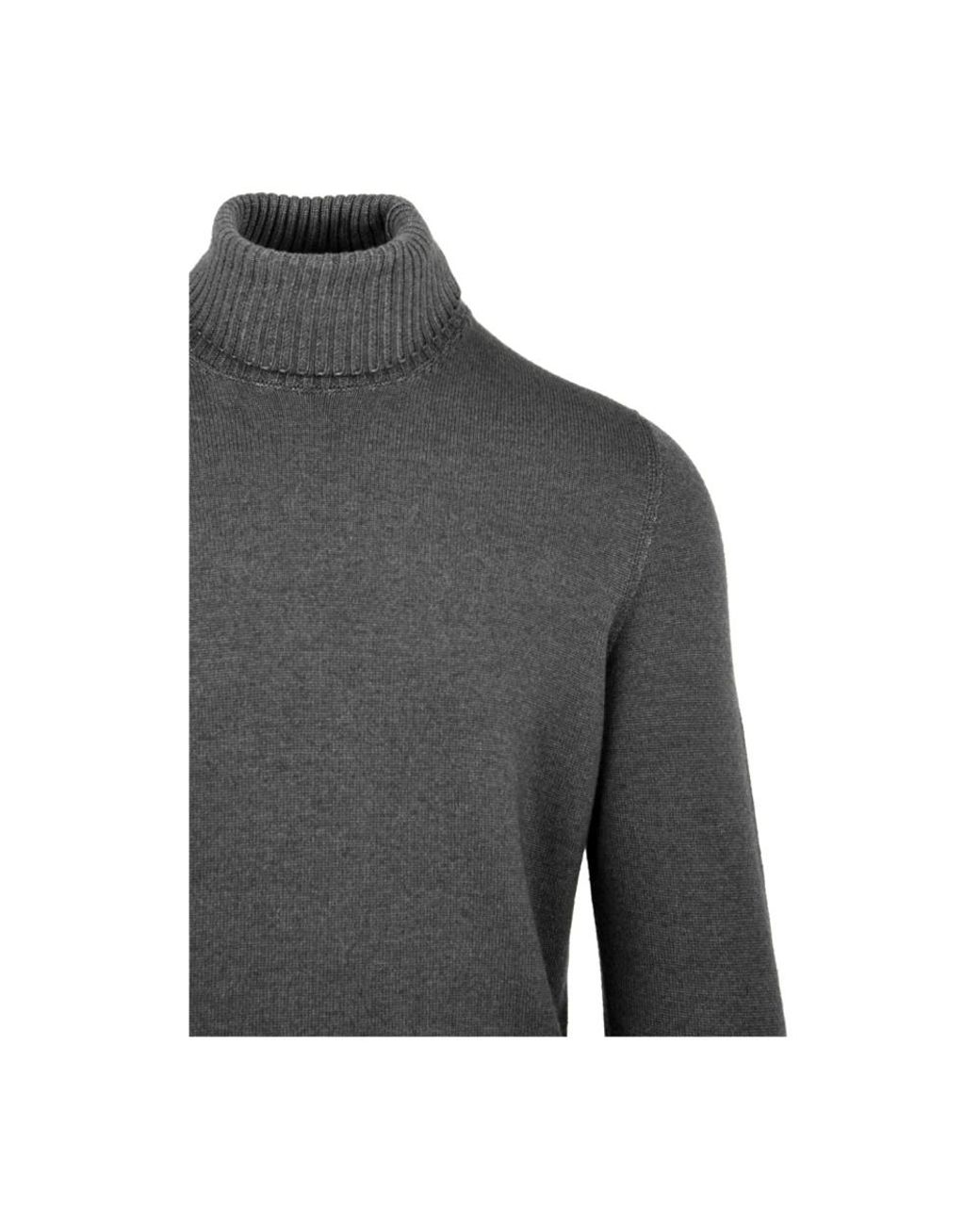 Drumohr Gray Turtlenecks for men
