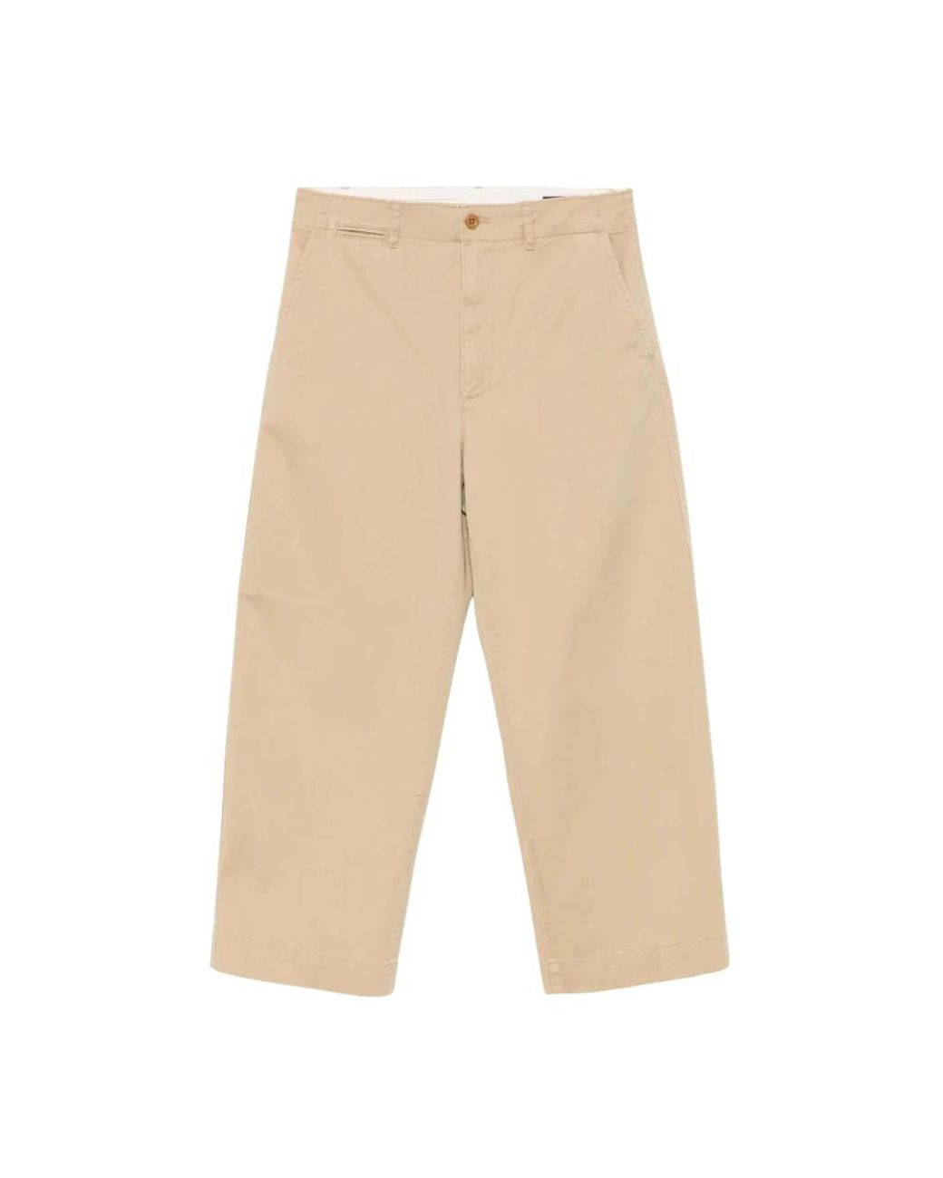Polo Ralph Lauren Natural Cropped Trousers