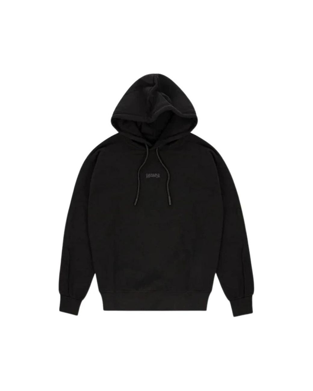 DISCLAIMER Hoodies & Sweatvesten ,Zwart ,Katoen Hoodie 55100 in het Black voor heren