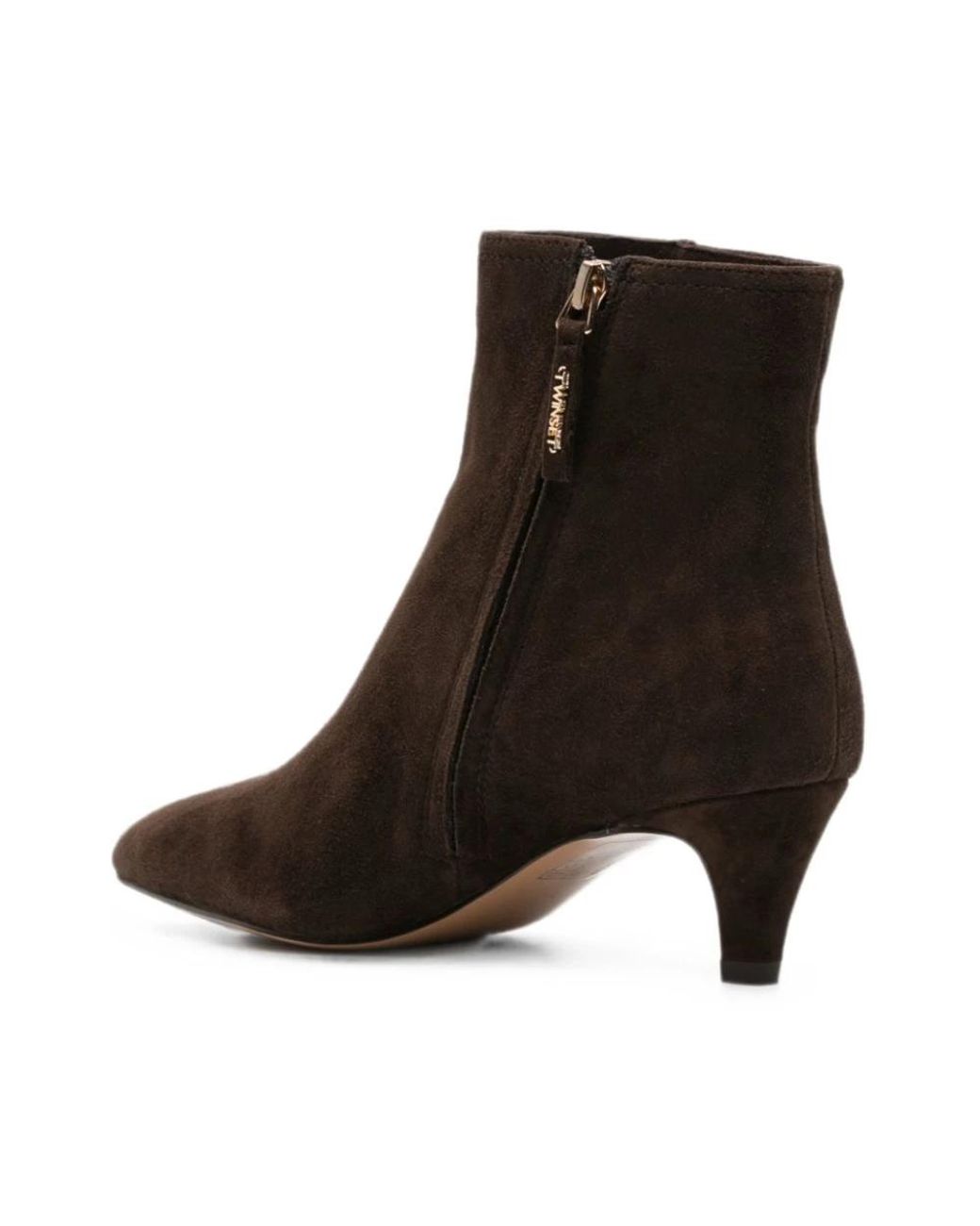 Twinset Brown Heeled Boots