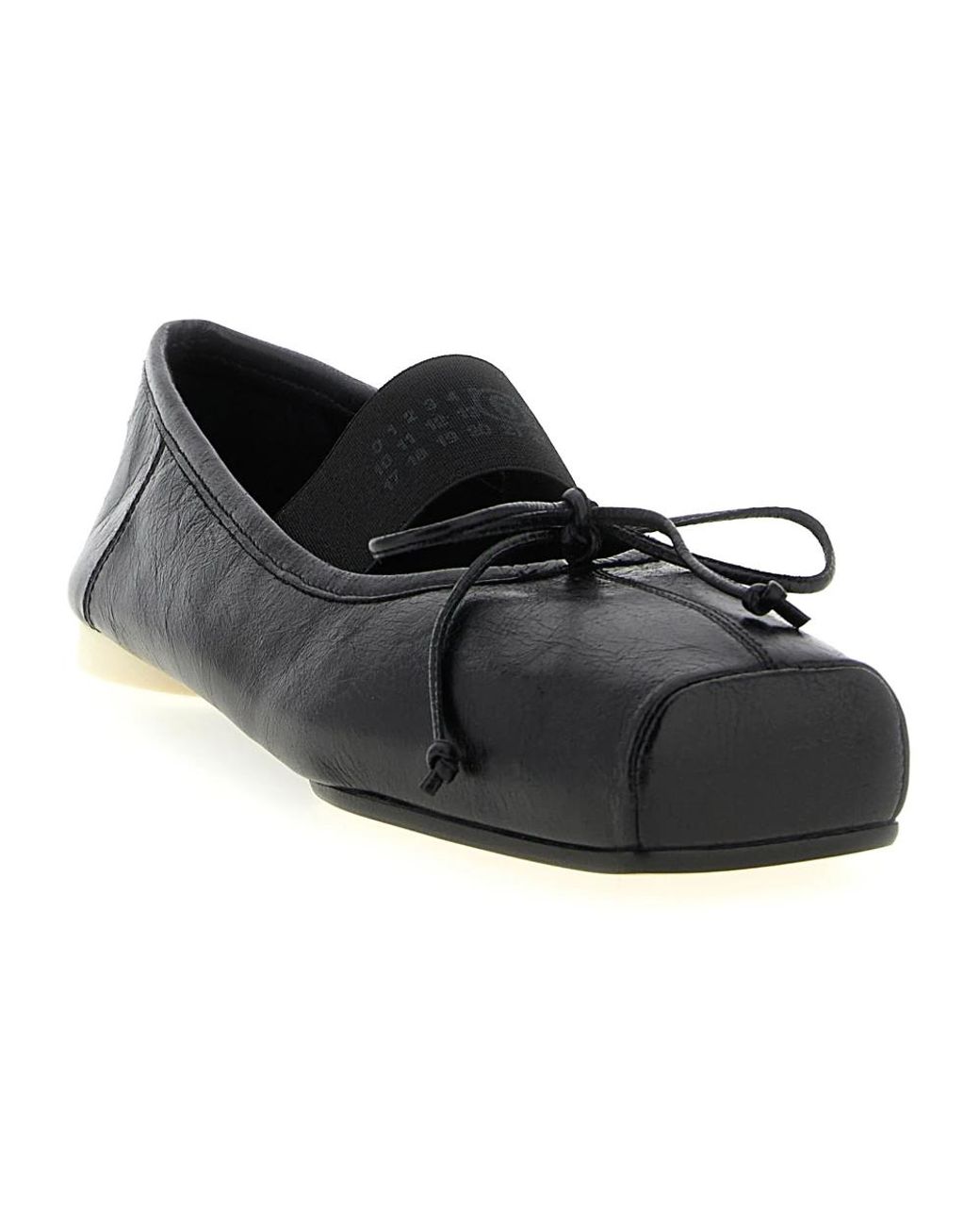 MM6 by Maison Margiela Black Ballerina Shoes