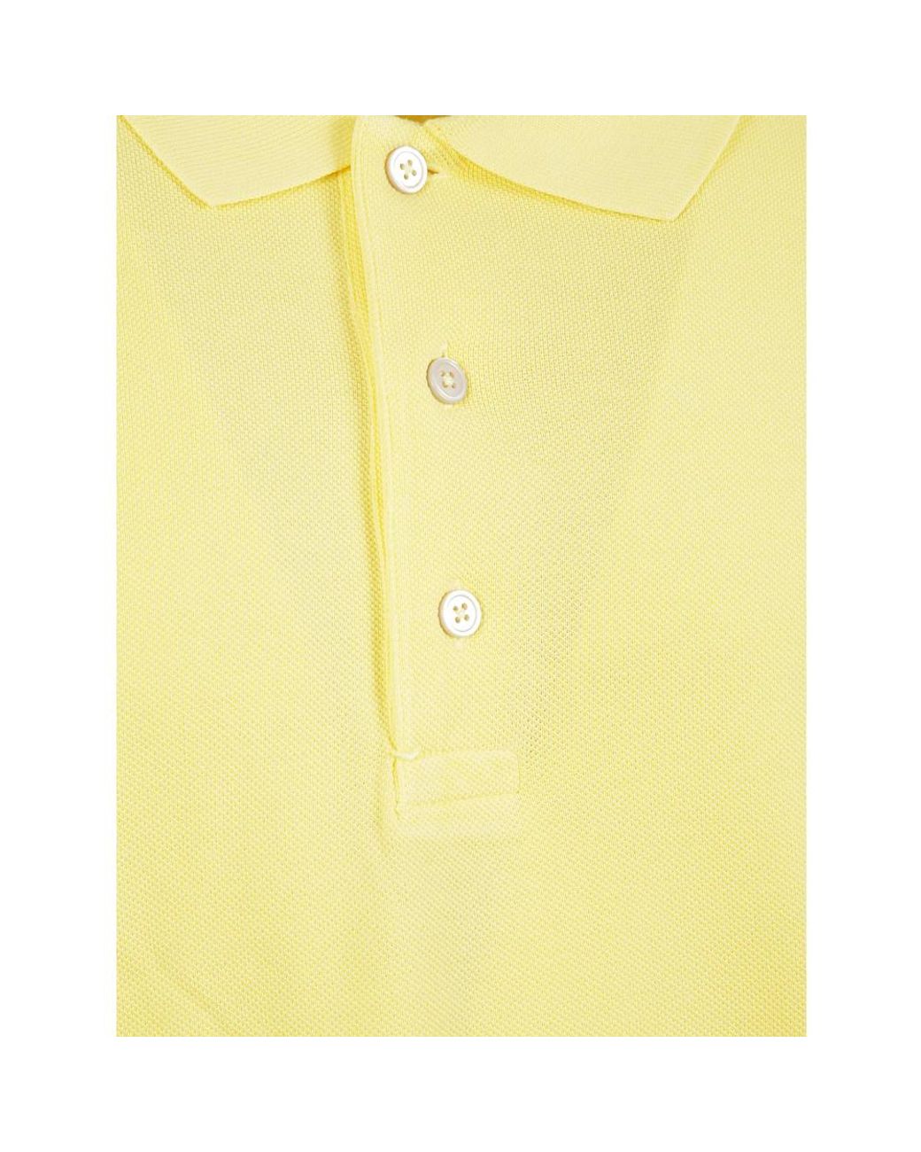 Tom Ford Yellow Polo Shirts for men