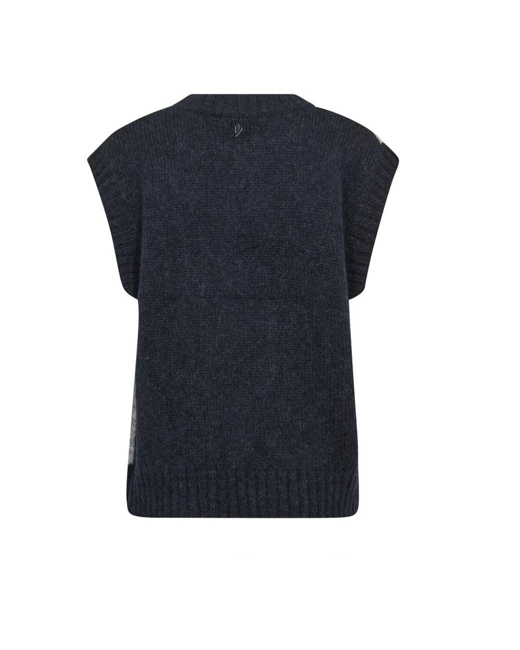 Mos Mosh Blue Round-Neck Knitwear