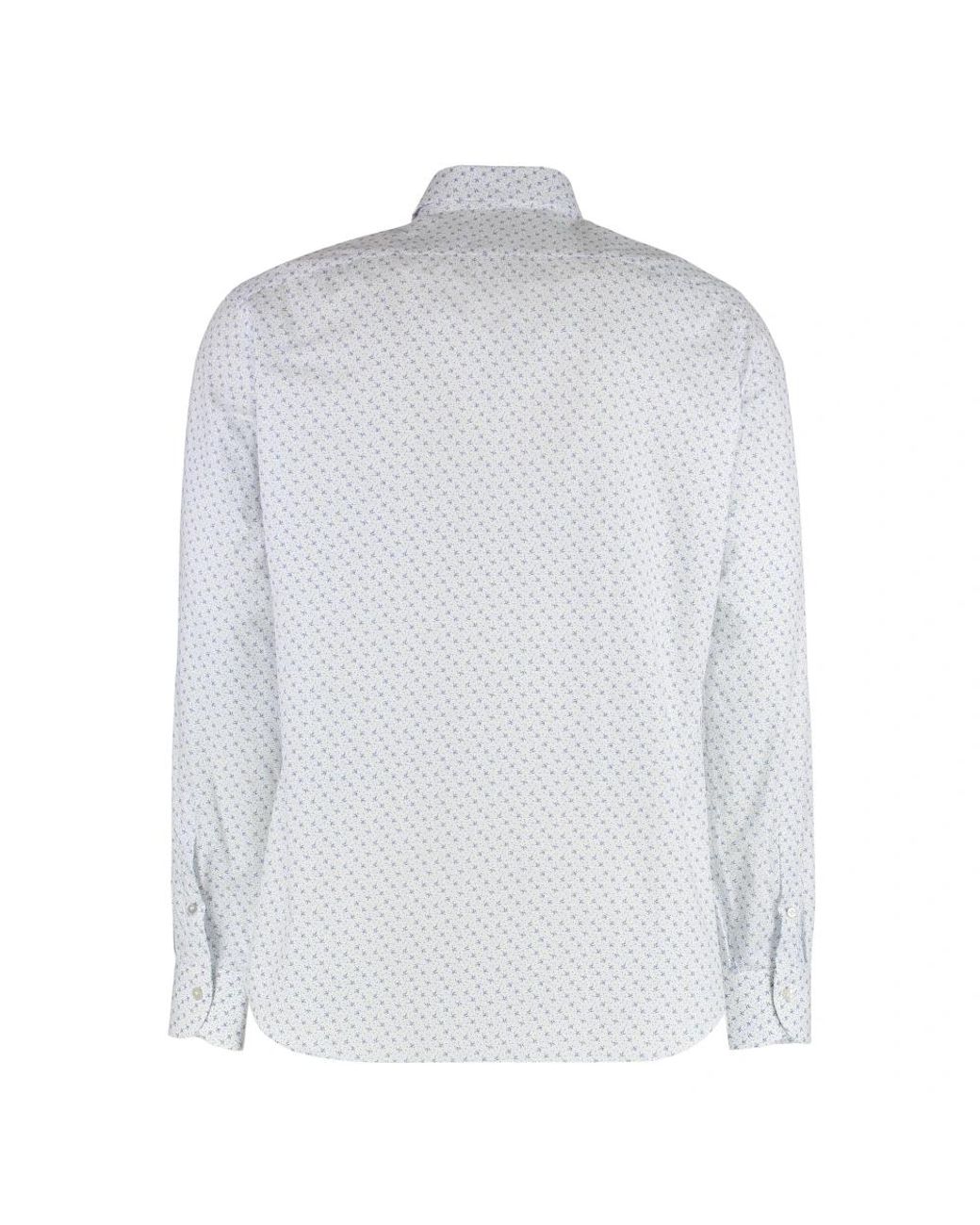 Borriello White Casual Shirts for men