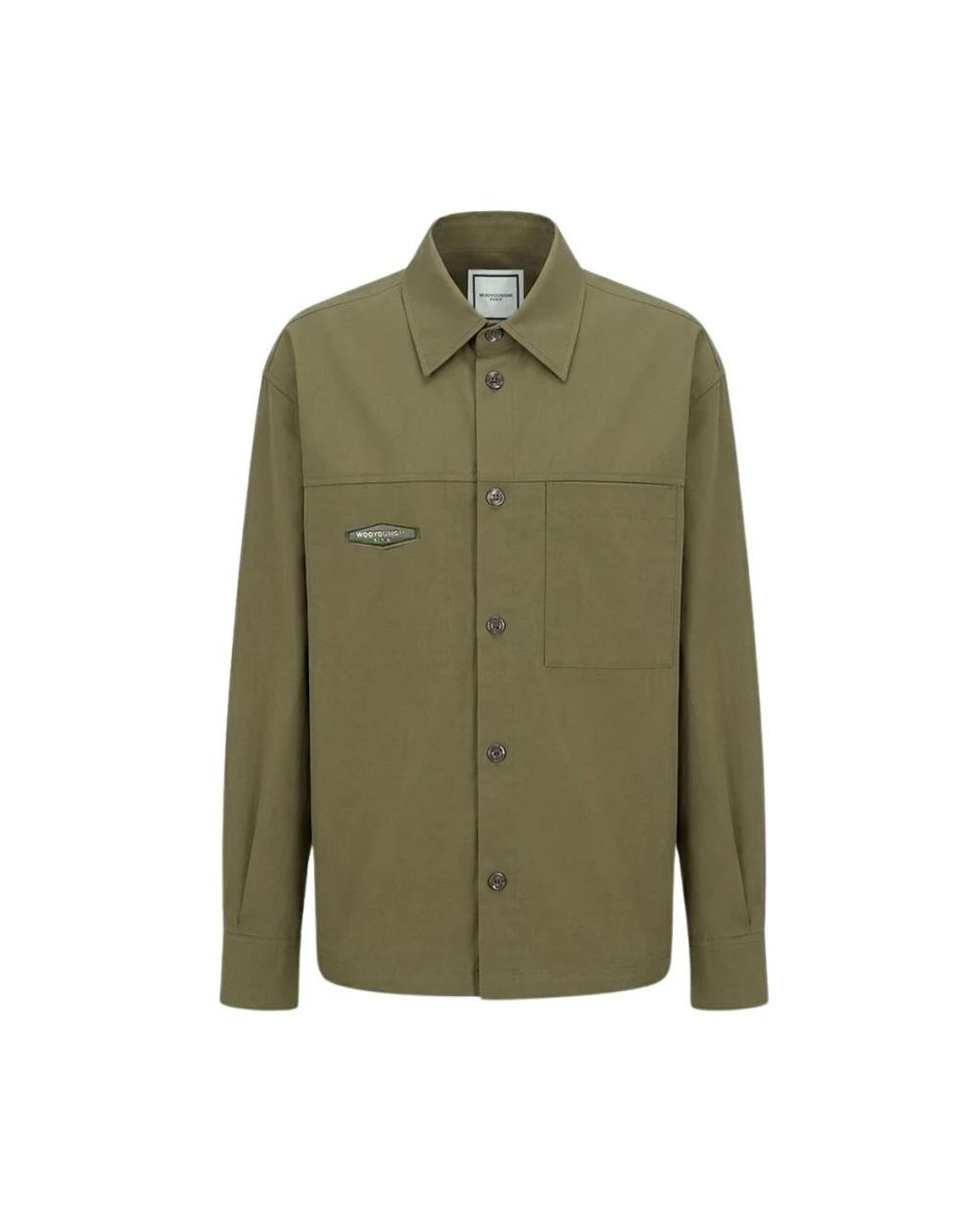 Wooyoungmi Green Casual Shirts for men