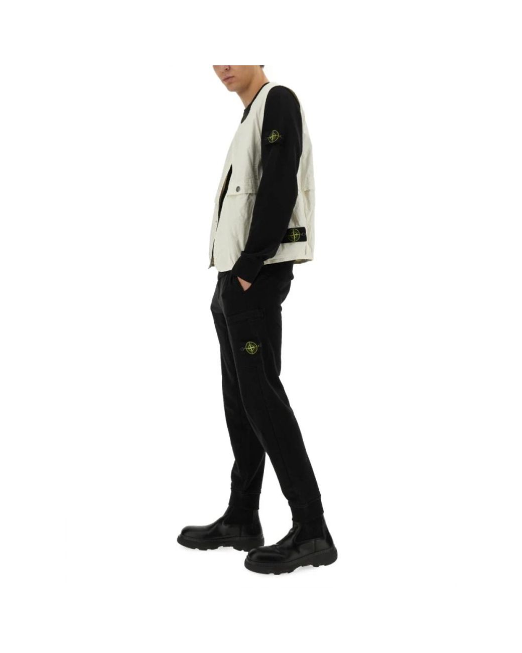 Stone Island Natural Vests for men