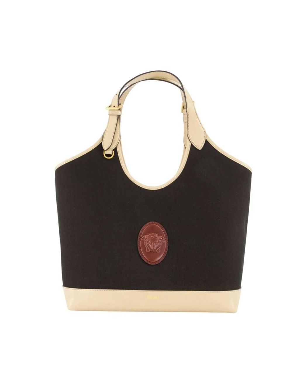 Versace Black Shopping Bags