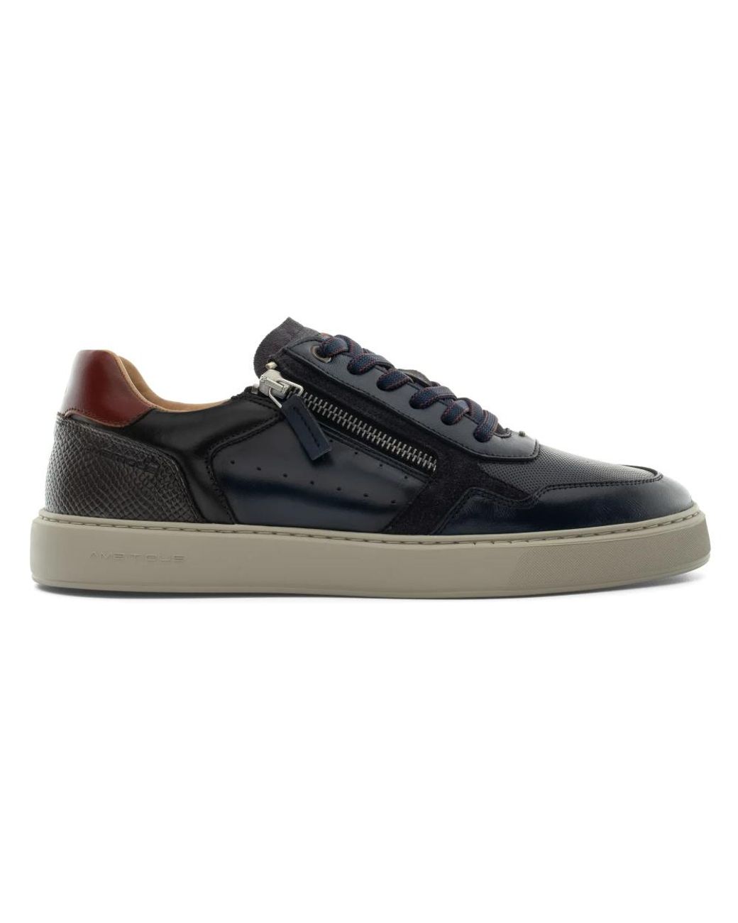 Ambitious Lewis Zip Sneaker in Black für Herren