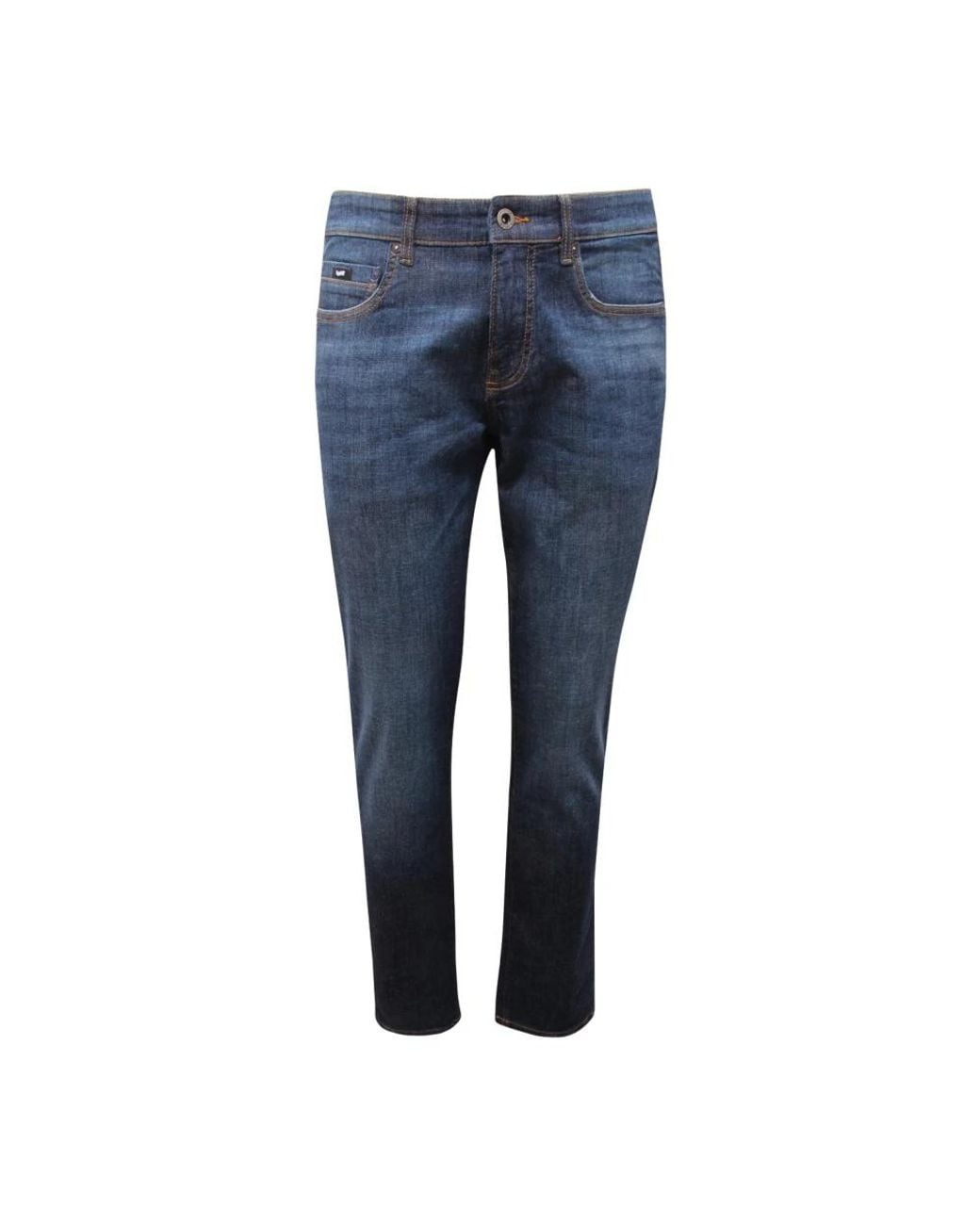 Gas Blue Slim Fit Jeans for men