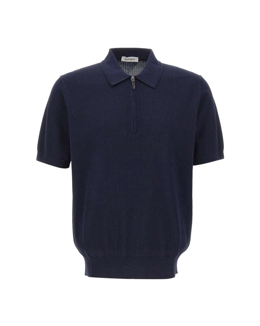 Kangra Blue Polo Shirts for men