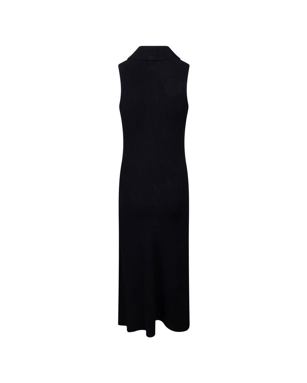 Victoria Beckham Black Knitted Dresses
