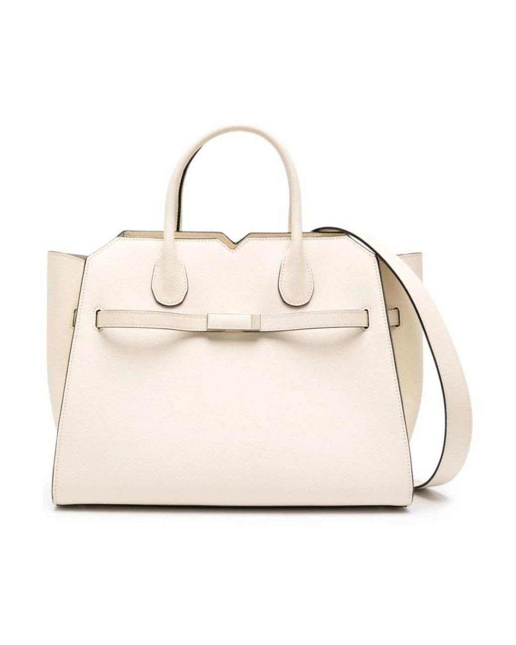Valextra Natural Shopping Bags