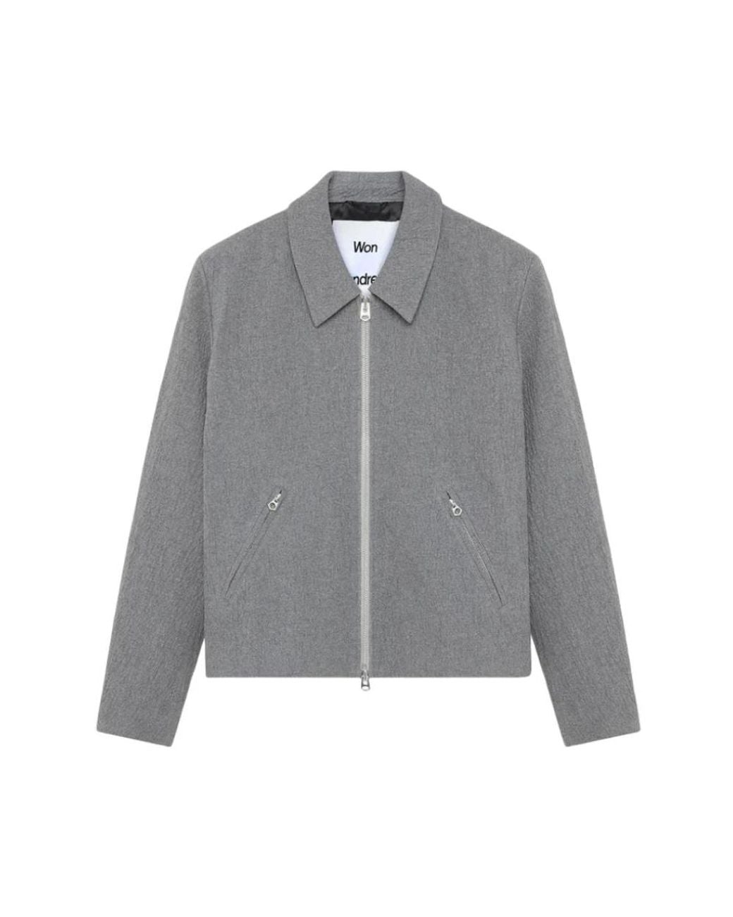 Won Hundred Gray Light Jackets for men