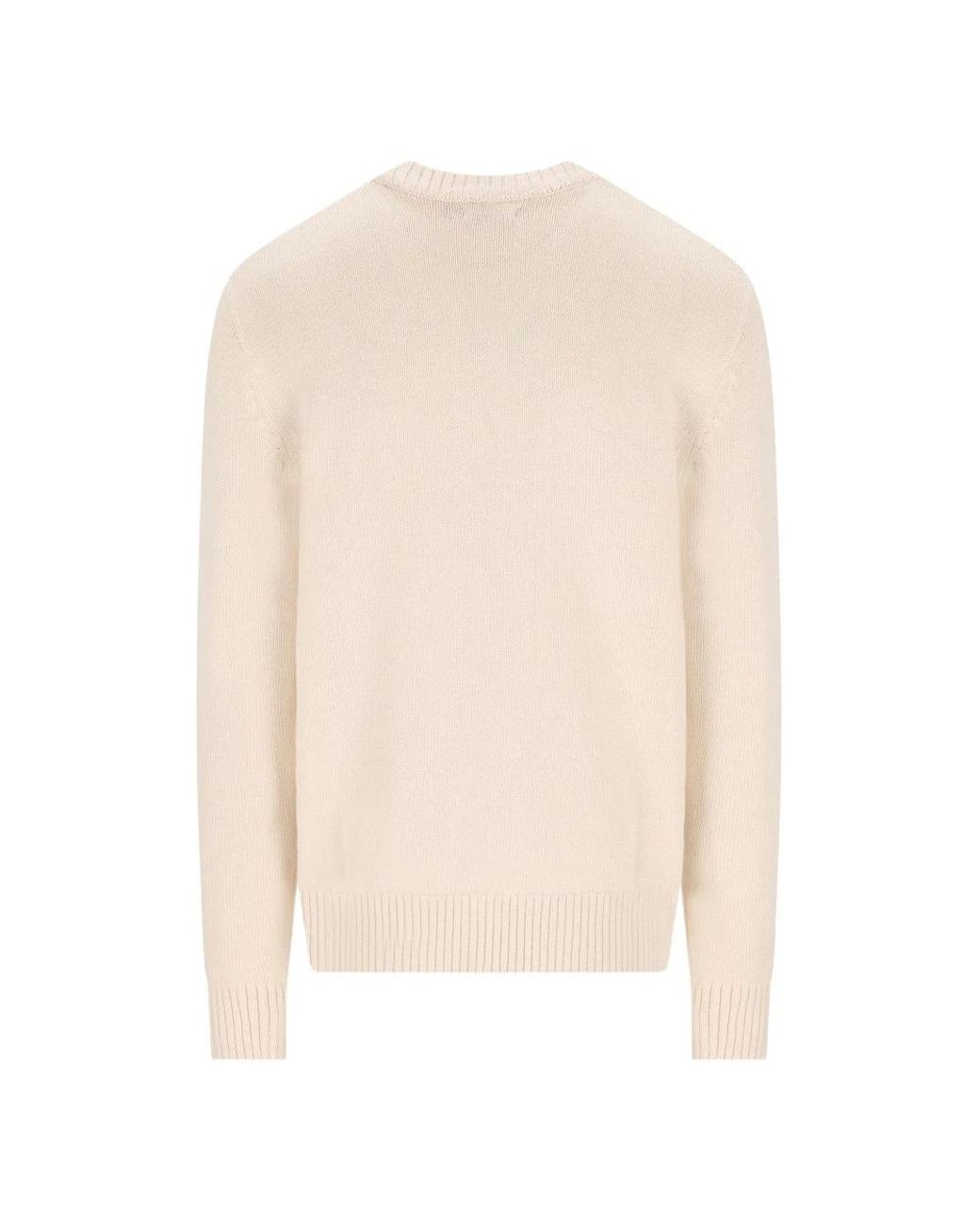 Napapijri White Round-Neck Knitwear for men