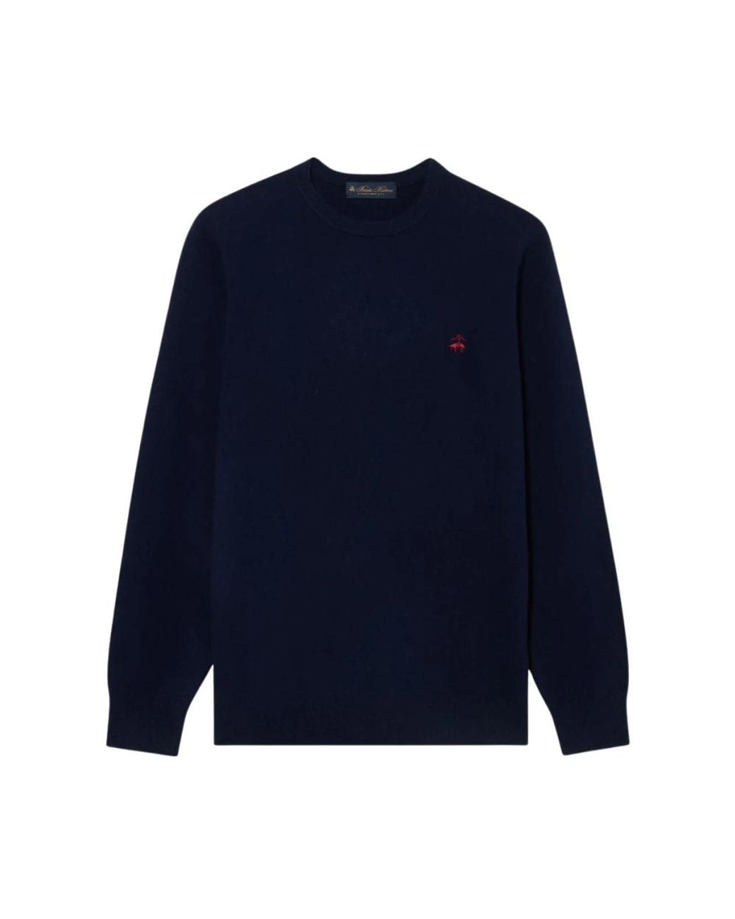 Brooks Brothers Blue Round-Neck Knitwear for men