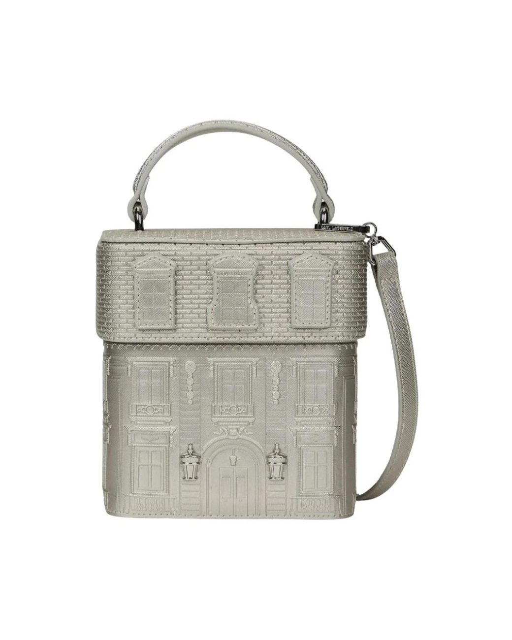 Karl Lagerfeld Gray Cross Body Bags